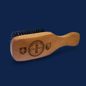 Traditional Zurich Beard Brush – Natural Bristle Wooden Grooming Tool