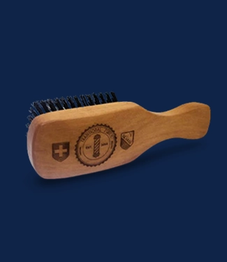 Traditional Zurich Beard Brush – Natural Bristle Wooden Grooming Tool